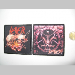 Slayer ofsetová nášivka po krajoch obšívaná  cca. 9x9cm  cena za 1ks!!!